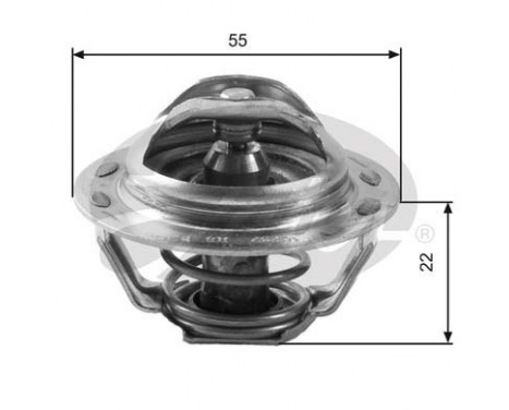 Thermostat, coolant TH13783G1 Gates