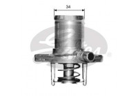 Thermostat, coolant TH15289G1 Gates