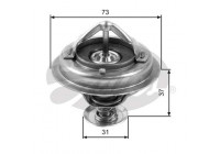 Thermostat, coolant TH24582G1 Gates