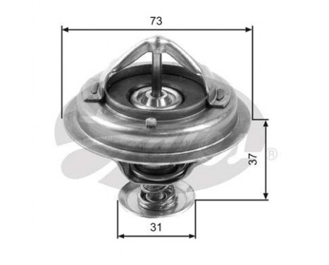 Thermostat, coolant TH24582G1 Gates