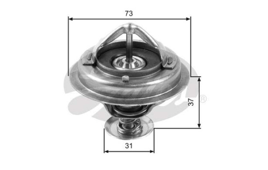 Thermostat, coolant TH24582G1 Gates