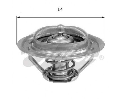 Thermostat, coolant TH25276G1 Gates