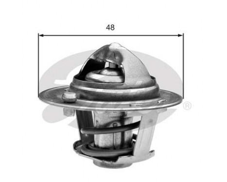 Thermostat, coolant TH25782G1 Gates