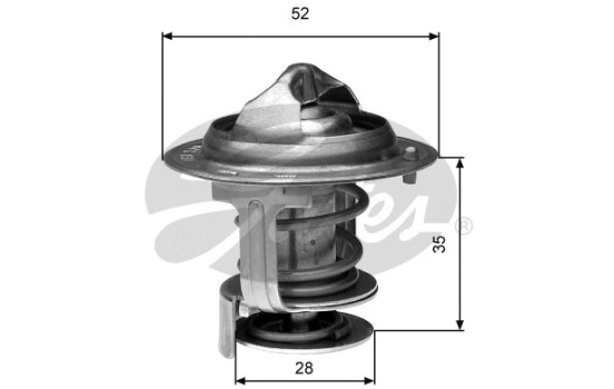 Thermostat, coolant TH29484G1 Gates