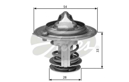 Thermostat, coolant TH29888G1 Gates