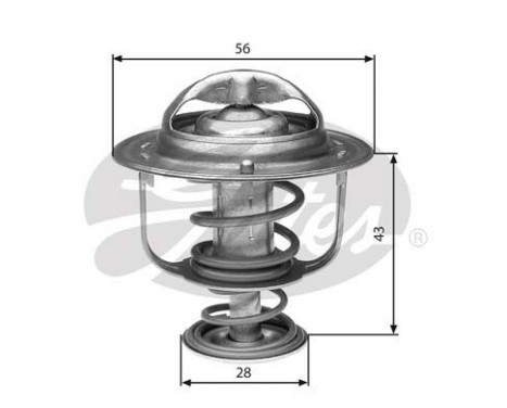 Thermostat, coolant TH31388G1 Gates