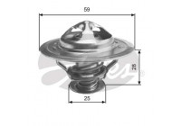 Thermostat, coolant TH34882G1 Gates