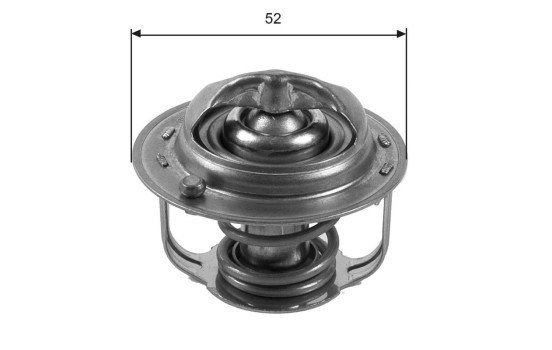 Thermostat, coolant TH35682G1 Gates, Image 2