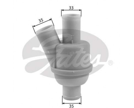 Thermostat, coolant TH35882 Gates