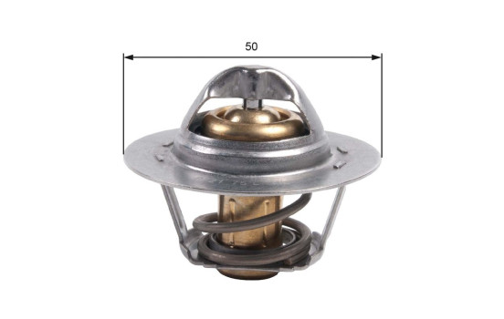 Thermostat, coolant TH45975G1 Gates