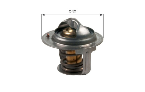 Thermostat, coolant TH47188G1 Gates