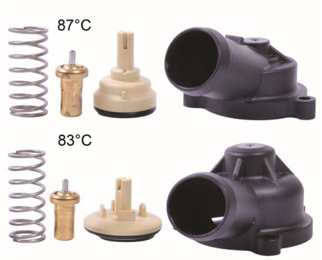 Thermostat, coolant TH704K1 Gates