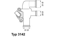 Thermostat, coolant