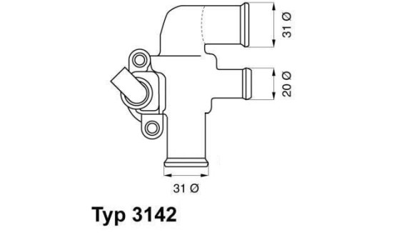 Thermostat, coolant