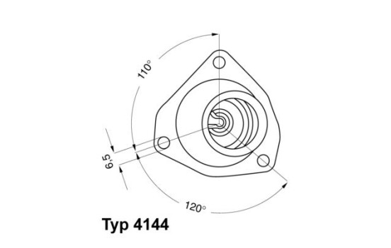 Thermostat, coolant