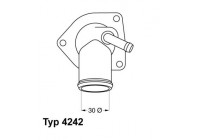 Thermostat, coolant