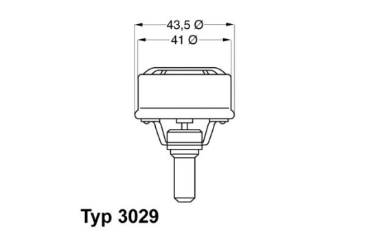 Thermostat, coolant
