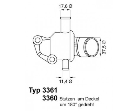 Thermostat, coolant