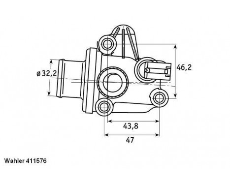Thermostat, coolant