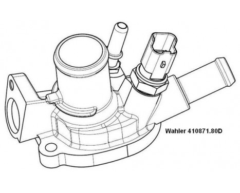 Thermostat, coolant, Image 2