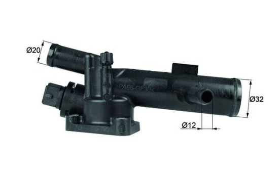 Thermostat, coolant