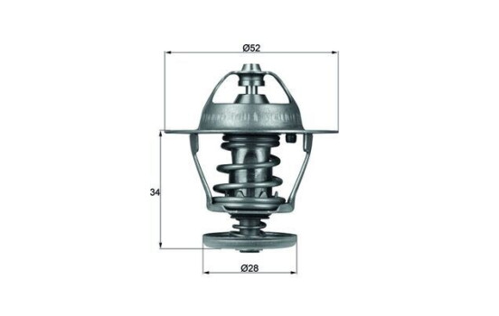 Thermostat, coolant