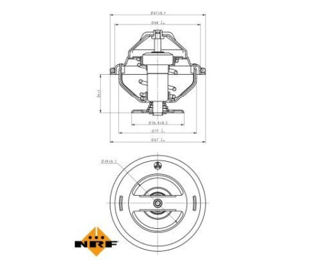 Thermostat, coolant, Image 3