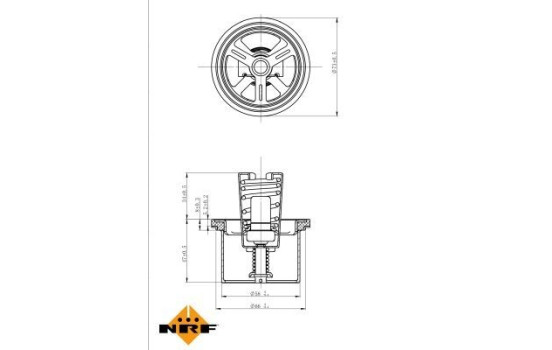 Thermostat, coolant