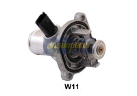 Thermostat, coolant