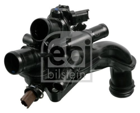 thermostat housing with sensor, gasket and thermostat 176935 FEBI, Image 2
