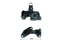 Thermostat, oil cooling