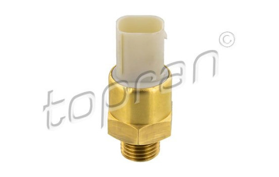 Temperature switch, air conditioning fan