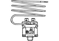 Temperature switch, air conditioning fan