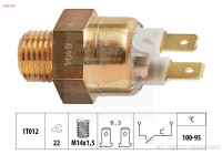 Temperature Switch, radiator fan Made in Italy - OE Equivalent 1.850.104 EPS Facet
