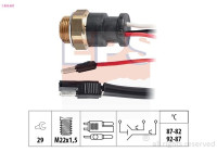 Temperature Switch, radiator fan Made in Italy - OE Equivalent 1.850.601 EPS Facet