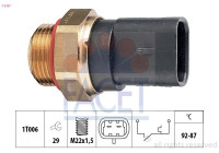 Temperature Switch, radiator fan Made in Italy - OE Equivalent 7.5187 Facet