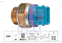 Temperature Switch, radiator fan Made in Italy - OE Equivalent 7.5629 Facet