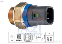 Temperature Switch, radiator fan Made in Italy - OE Equivalent 7.5647 Facet