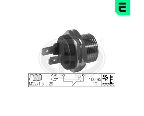 Temperature Switch, radiator fan OEM