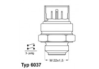 Temperature Switch, radiator fan