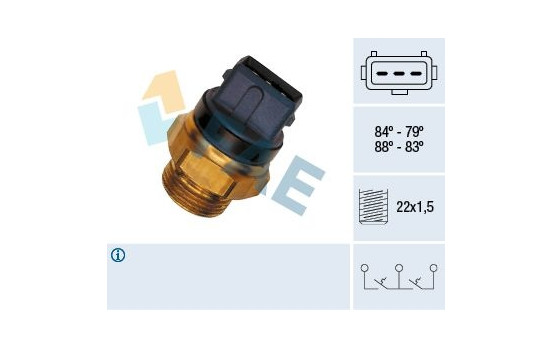 Temperature Switch, radiator fan