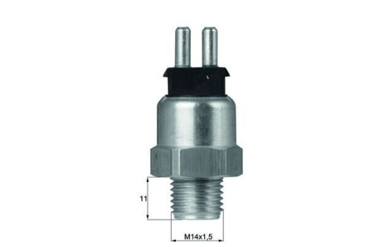 Temperature switch, radiator fan