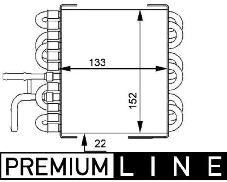 Fuel Radiator BEHR *** PREMIUM LINE ***