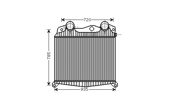 Intercooler 64004017 International Radiators
