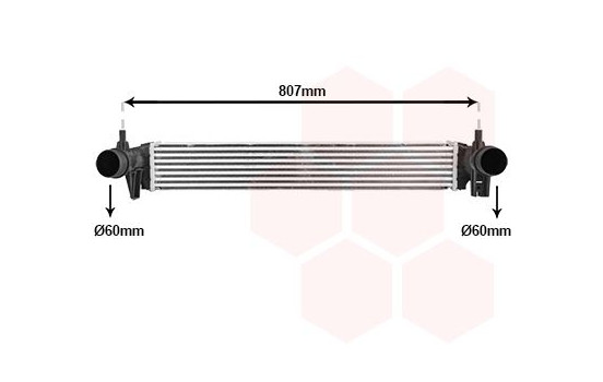 Intercooler, charge air cooler 03014705 International Radiators