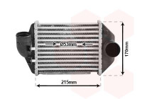 Intercooler, charge air cooler 03014714 International Radiators