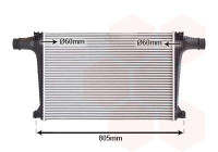 Intercooler, charge air cooler 03014726 International Radiators