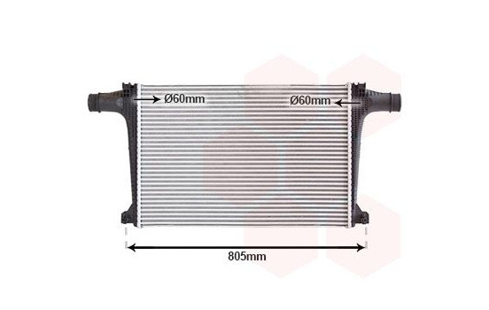 Intercooler, charge air cooler 03014726 International Radiators