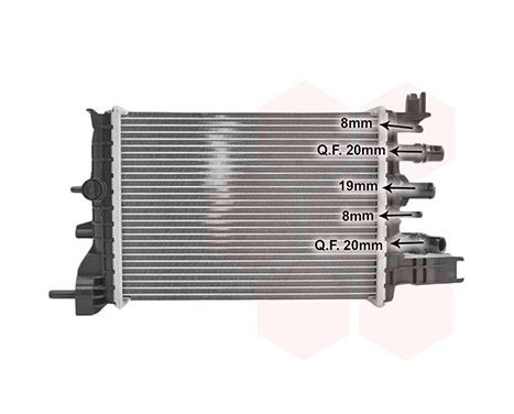 Intercooler, charge air cooler 15014702 International Radiators