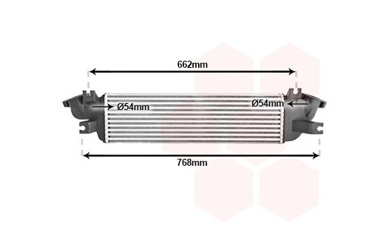 Intercooler, charge air cooler 32014703 International Radiators